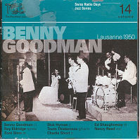 CD Cover - Benny Goodman - Lausanne 1950