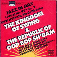 CD Cover - The Kingdom of Swing and The Republic of Oop Bop Sh'Bam