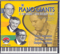 CD Cover - The Piano Giants at Bob Haggart's 80th Birthday Party